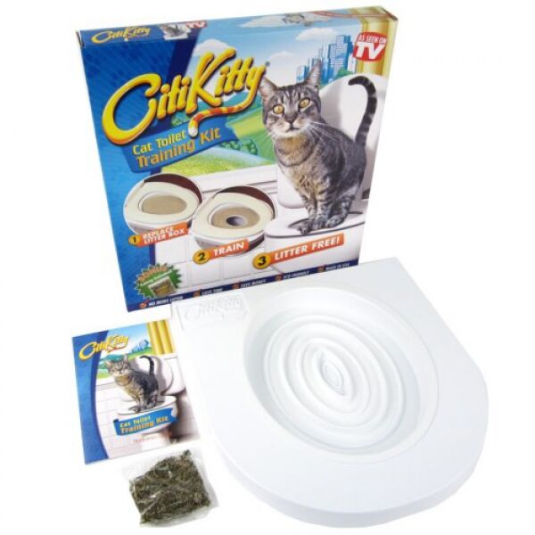CitiKitty Kedi Tuvalet Eğitim Seti Şık Tasarımlı Fonksiyonel Ürün