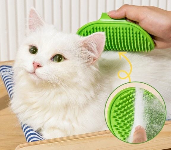 Evcil Hayvan Silikon Tüy Toplama Yıkama Fırçası Şık Tasarımlı Fonksiyonel Ürün