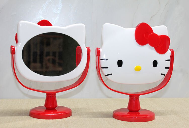 Hello Kitty Masaüstü Ayna Şık Tasarımlı Fonksiyonel Ürün