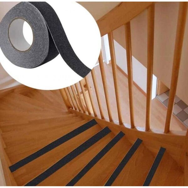 Kaydırmaz Siyah Bant 25 mm X 10 mt Şık Tasarımlı Fonksiyonel Ürün