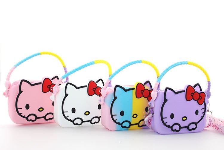 Hello Kitty Silikon Çanta Şık Tasarımlı Fonksiyonel Ürün