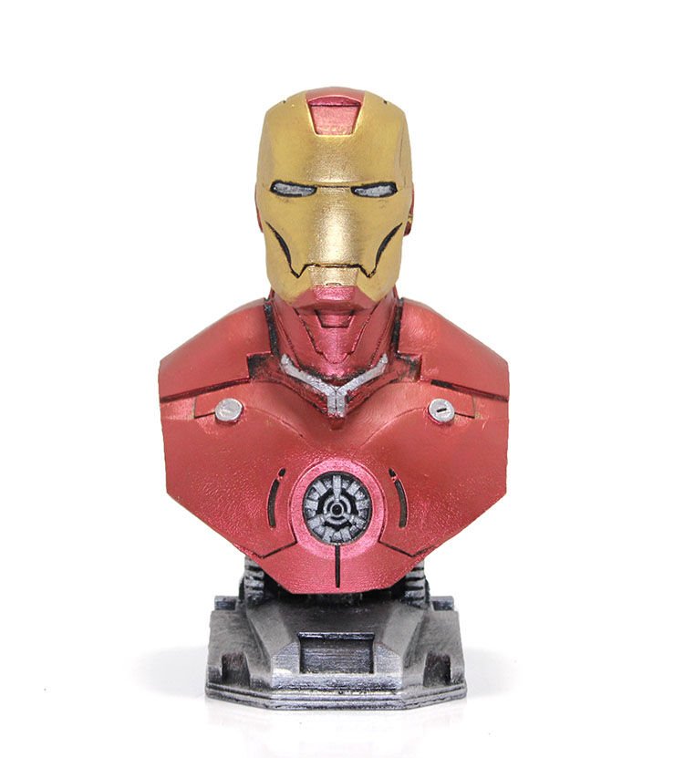 Iron Man Büst Büyük Boy Şık Tasarımlı Fonksiyonel Ürün