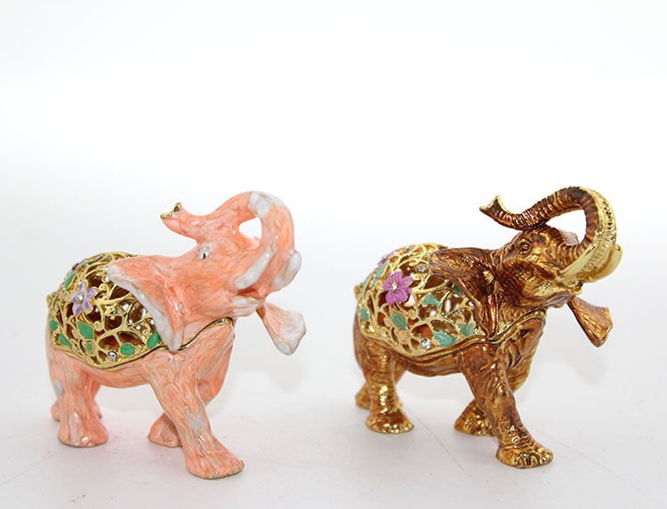 Swarovski Taşlı Tekli Fil Figürü Model 1 Şık Tasarımlı Fonksiyonel Ürün