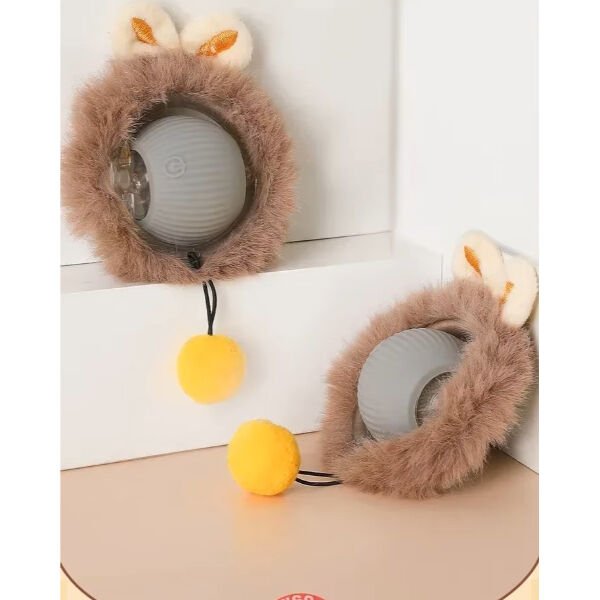 Tüylü Şarjlı Kedi Oyuncağı Şık Tasarımlı Fonksiyonel Ürün