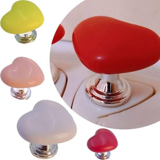 Klozet Sifon Tuşu Kalp Tasarımlı Şık Tasarımlı Fonksiyonel Ürün