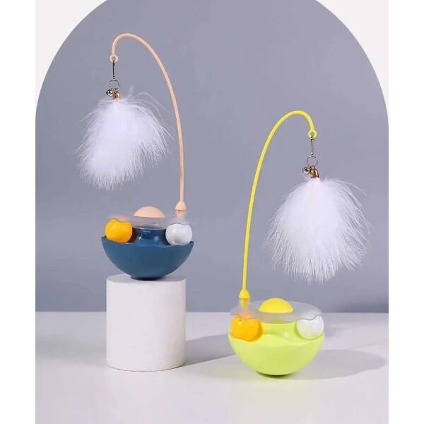 Zilli Kedi Otlu Hacıyatmaz Oyuncağı Şık Tasarımlı Fonksiyonel Ürün