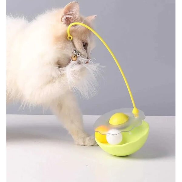 Zilli Kedi Otlu Hacıyatmaz Oyuncağı Şık Tasarımlı Fonksiyonel Ürün