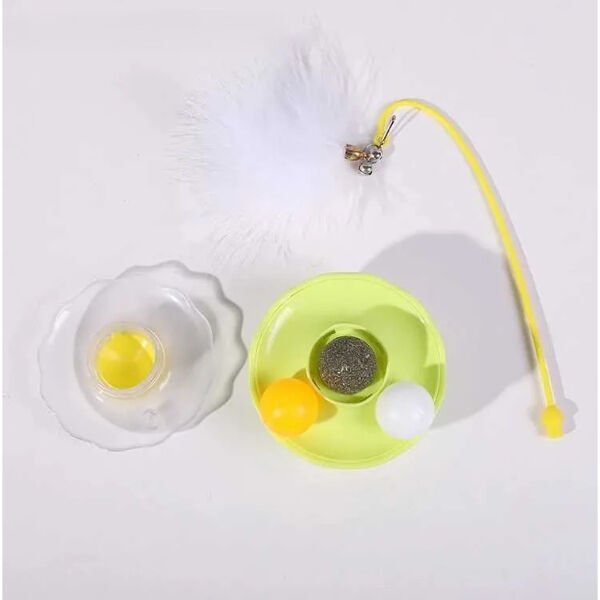 Zilli Kedi Otlu Hacıyatmaz Oyuncağı Şık Tasarımlı Fonksiyonel Ürün