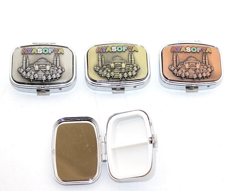 İstanbul Temalı Enfiye Kutusu Ayasofya Baskılı Şık Tasarımlı Fonksiyonel Ürün