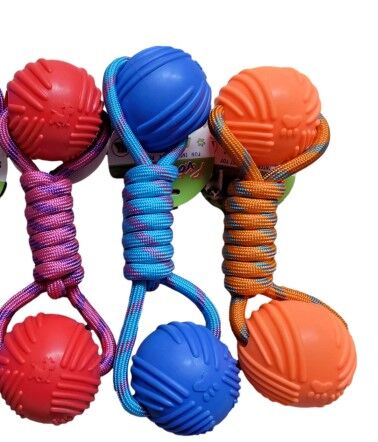 Köpekler İçin Dayanıklı Kauçuk Toplu Oyuncak Şık Tasarımlı Fonksiyonel Ürün