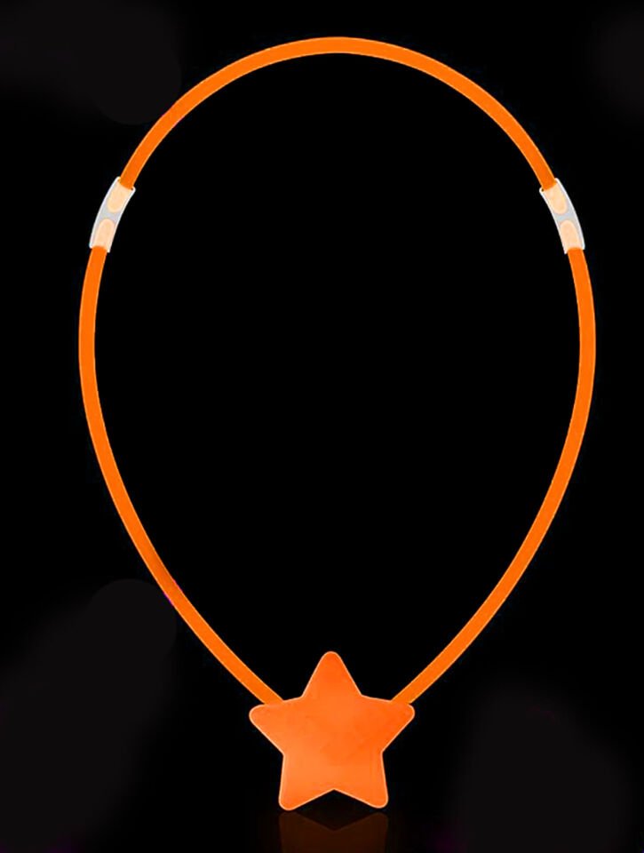 Glow Stick Yıldız Kolye Şık Tasarımlı Fonksiyonel Ürün