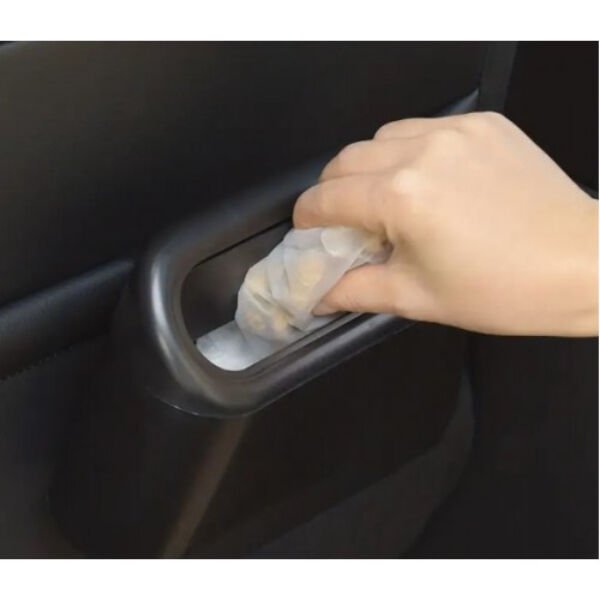 Araba Çöp Kutusu Kapaklı Organize Siyah Renk Şık Tasarımlı Fonksiyonel Ürün