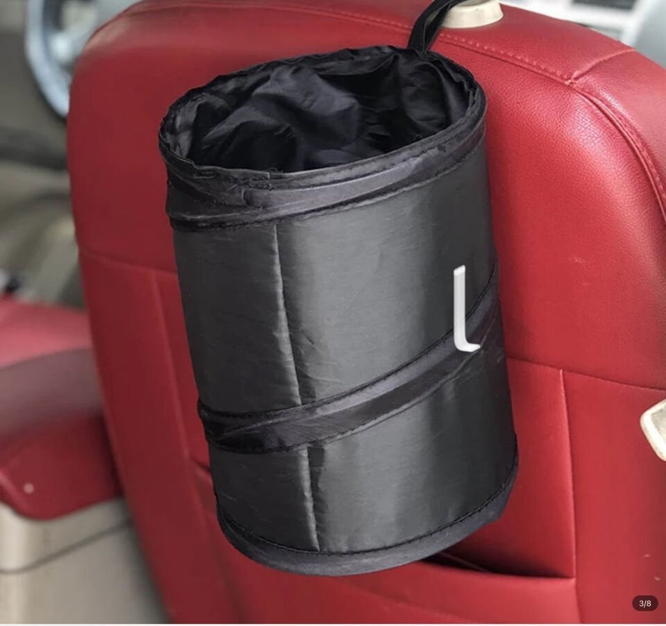 Araç İçi Katlanabilir Çöp Torbası Şık Tasarımlı Fonksiyonel Ürün
