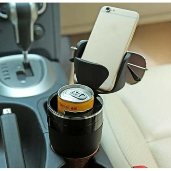 Ayarlanabilir Araç İçi Çoklu Bardak Tutacağı Şık Tasarımlı Fonksiyonel Ürün