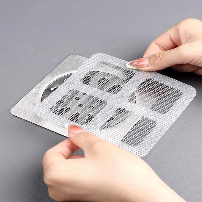 Lavabo Gider Süzgeci 10 Adet Şık Tasarımlı Fonksiyonel Ürün