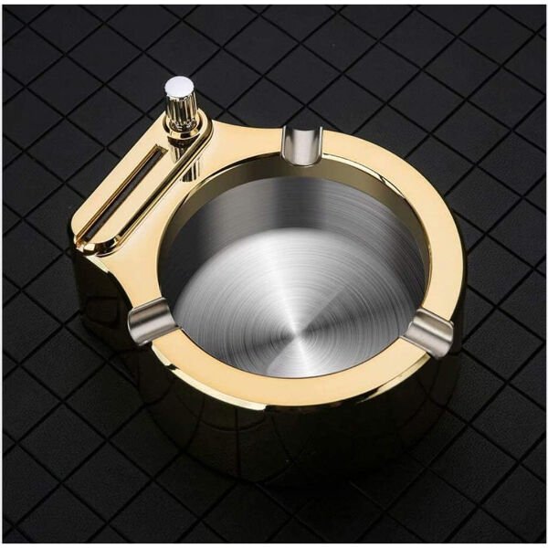 Metal Kibritli Küllük Şık Tasarımlı Fonksiyonel Ürün