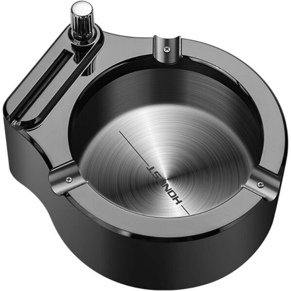 Metal Kibritli Küllük Şık Tasarımlı Fonksiyonel Ürün