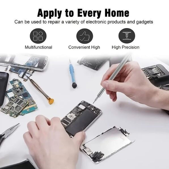 25 Parça Tornavida Seti Şık Tasarımlı Fonksiyonel Ürün