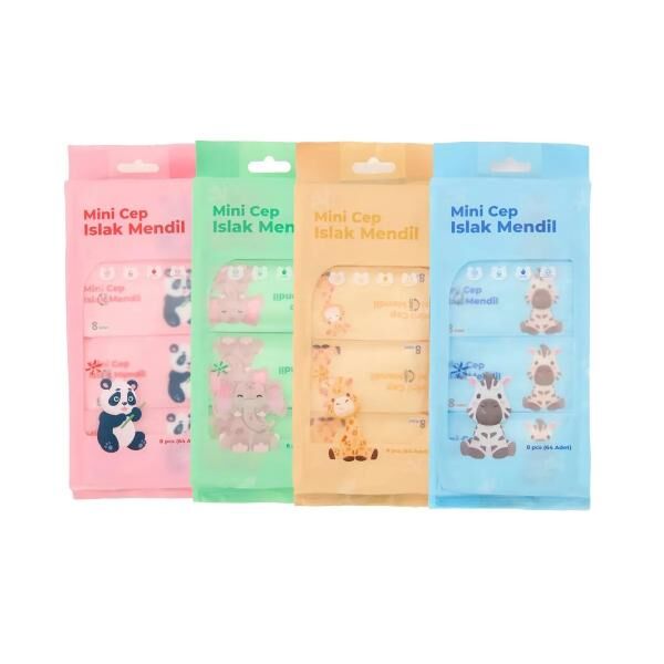 Mini Cep Islak Mendili Şık Tasarımlı Fonksiyonel Ürün