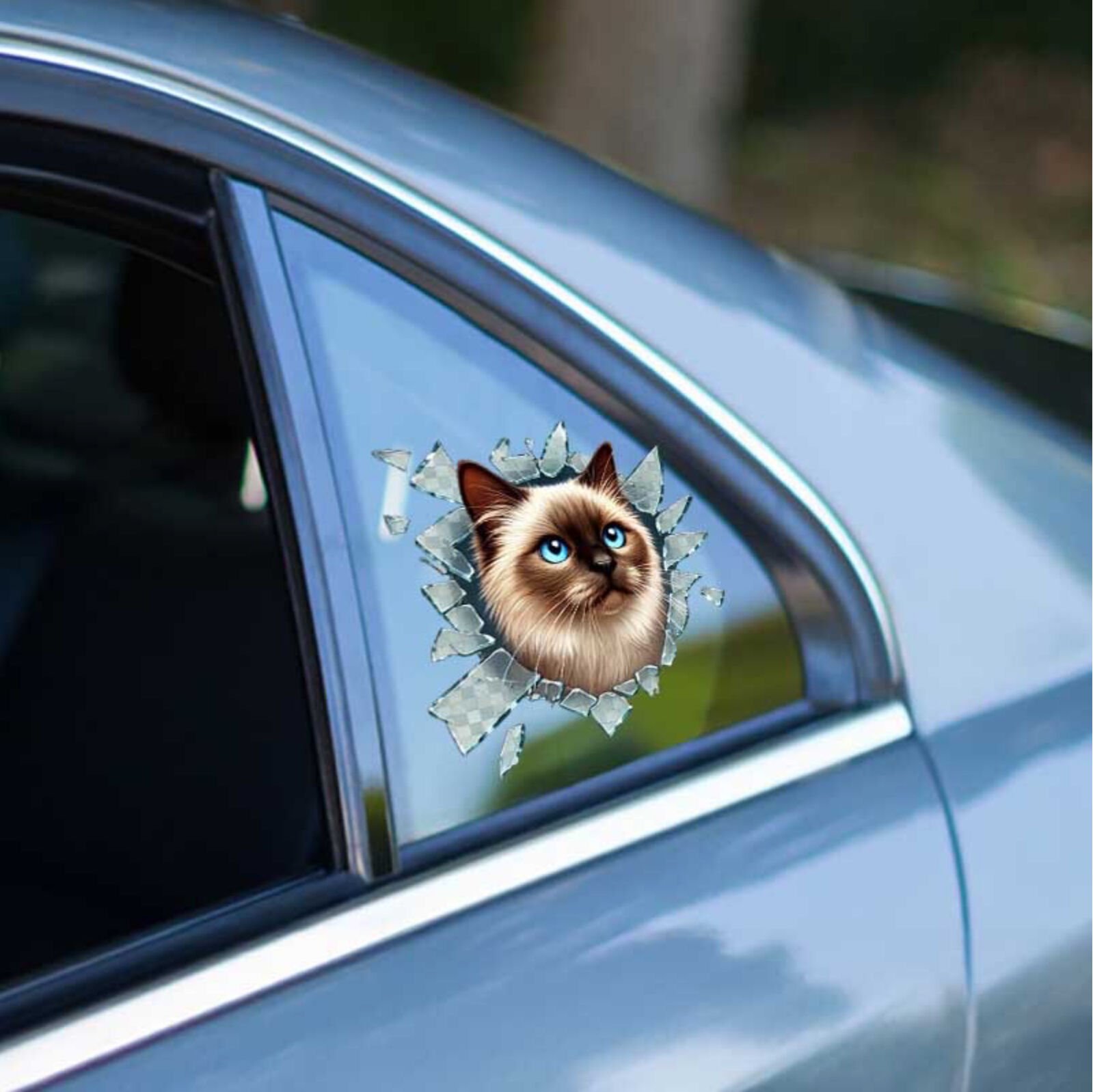 Fulcar Siamesse Araç Stickerı Şık Tasarımlı Fonksiyonel Ürün