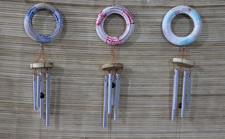 Üstü Ahşap Metal Çan Model 2 Şık Tasarımlı Fonksiyonel Ürün