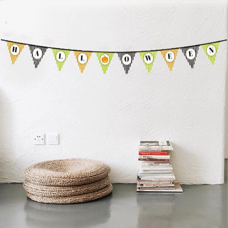 Halloween Kabak Banner Süsü Şık Tasarımlı Fonksiyonel Ürün