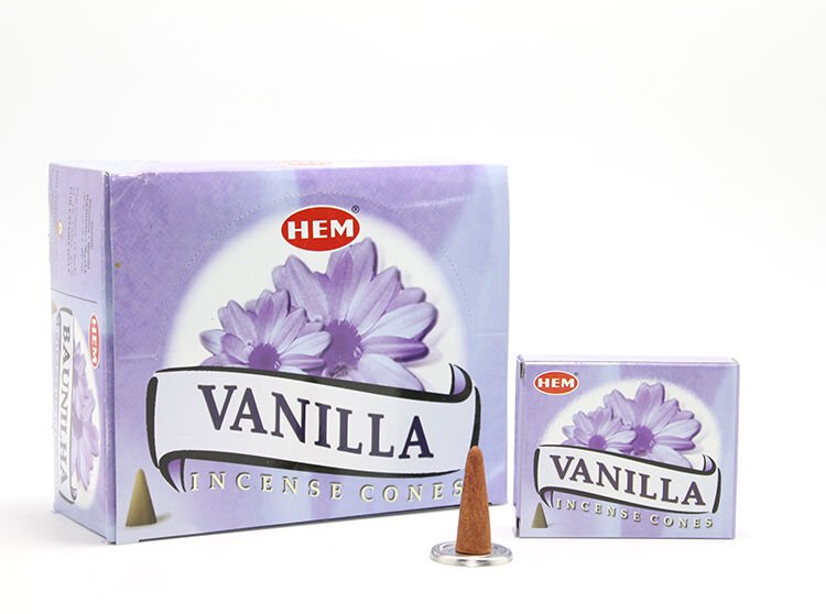 Vanilla Aromalı Konik Tütsü Şık Tasarımlı Fonksiyonel Ürün