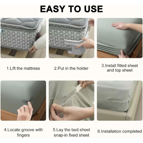 Nevresim Çarşaf Tutucu Aparat Şık Tasarımlı Fonksiyonel Ürün