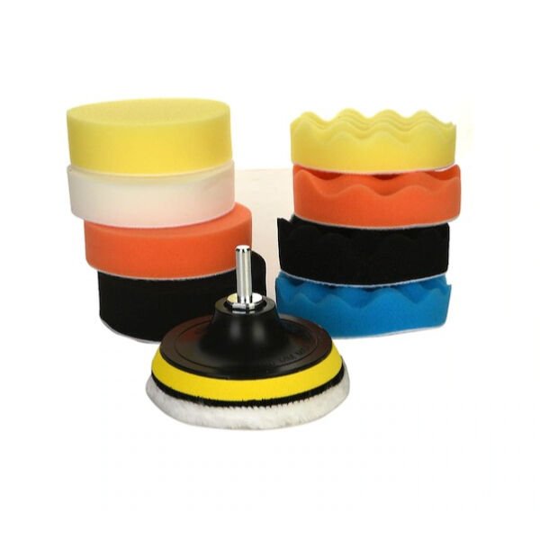 Oto Pasta Cila Polisaj Sünger Seti 11 Parça Şık Tasarımlı Fonksiyonel Ürün