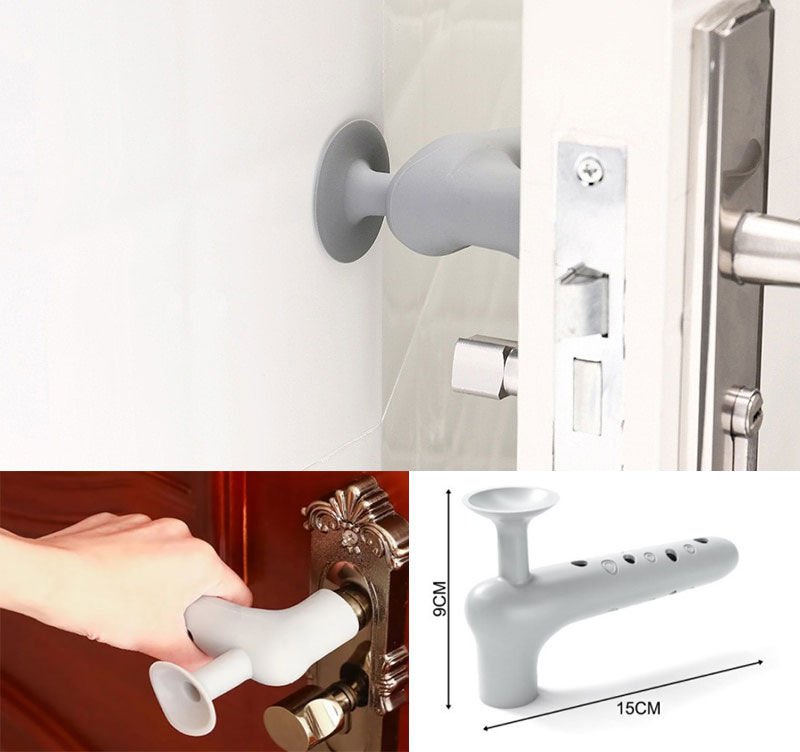 Silikon Kapı Kolu Stoperi Şık Tasarımlı Fonksiyonel Ürün