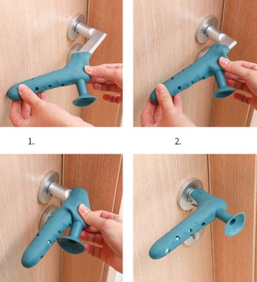 Silikon Kapı Kolu Stoperi Şık Tasarımlı Fonksiyonel Ürün