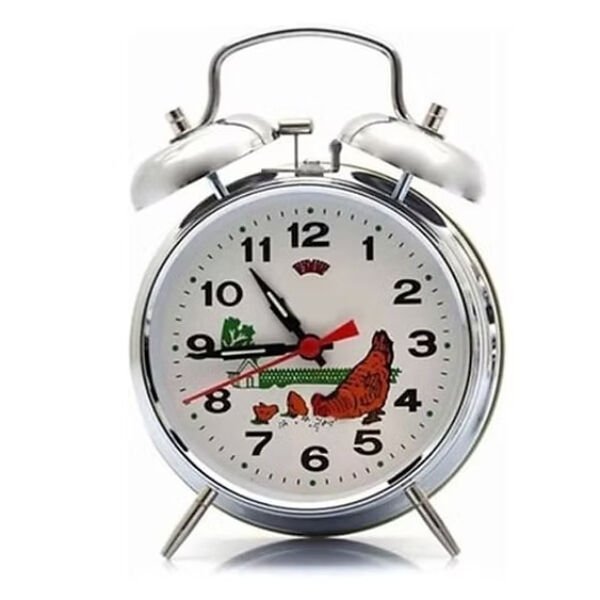 Nostaljik Kurmalı Horozlu Çalar Saat Büyük Boy Şık Tasarımlı Fonksiyonel Ürün
