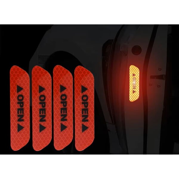 Reflektif Araç Kapı Stickerı Şık Tasarımlı Fonksiyonel Ürün