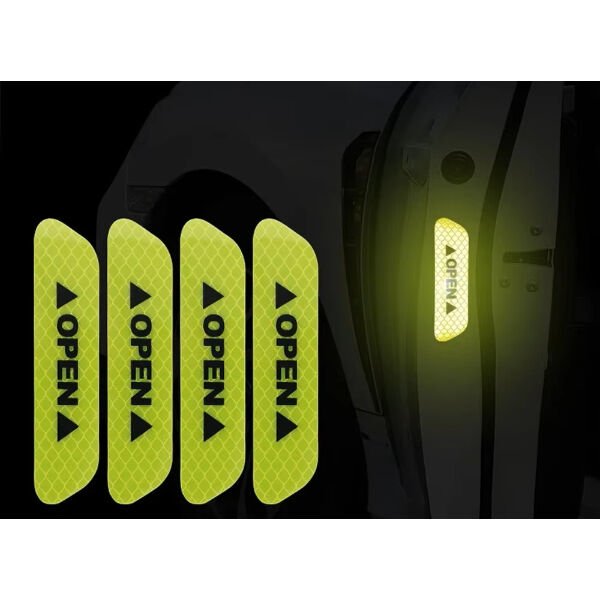 Reflektif Araç Kapı Stickerı Şık Tasarımlı Fonksiyonel Ürün