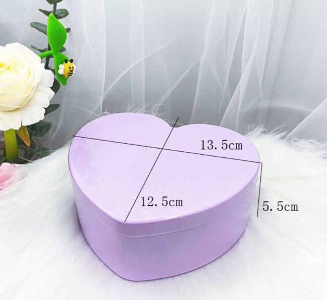 Kalp Tasarımlı Aynalı Takı Saklama Kutusu Şık Tasarımlı Fonksiyonel Ürün