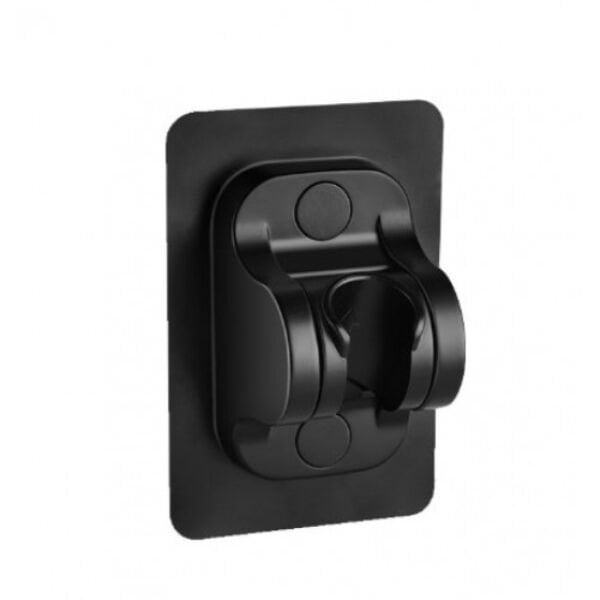 Yapışkanlı Duş Başlığı Tutucu Ayarlı Siyah Şık Tasarımlı Fonksiyonel Ürün