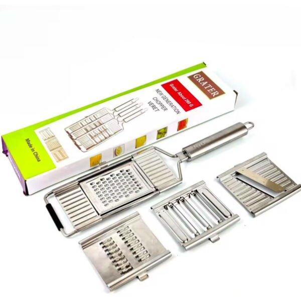 Paslanmaz Çelik 4'lü Set El Rendesi Şık Tasarımlı Fonksiyonel Ürün