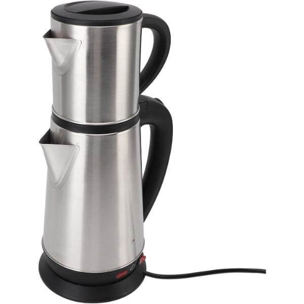 Paslanmaz Çelik Elektrikli Çay Makinesi Şık Tasarımlı Fonksiyonel Ürün