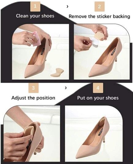 Ayakkabı Topuk Vurma Önleyici ve Daraltma Padi 5mm Şık Tasarımlı Fonksiyonel Ürün