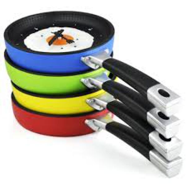 Yumurta Tavası Mutfak Saati Şık Tasarımlı Fonksiyonel Ürün