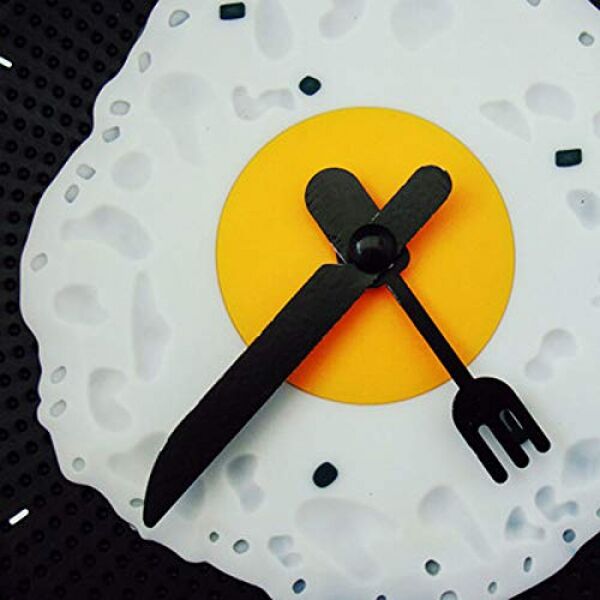 Yumurta Tavası Mutfak Saati Şık Tasarımlı Fonksiyonel Ürün