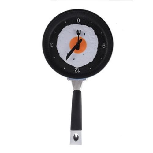 Yumurta Tavası Mutfak Saati Şık Tasarımlı Fonksiyonel Ürün