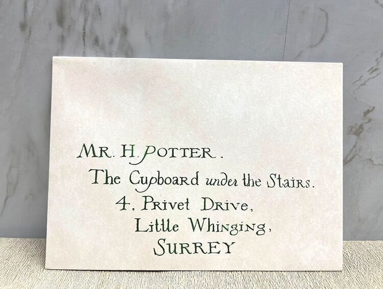 Harry Potter Davet Mektubu 10'lu Şık Tasarımlı Fonksiyonel Ürün