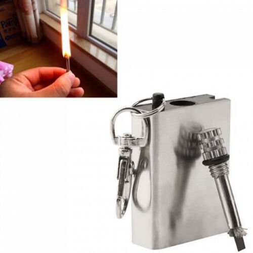 Metal Kibrit Anahtarlık Şık Tasarımlı Fonksiyonel Ürün