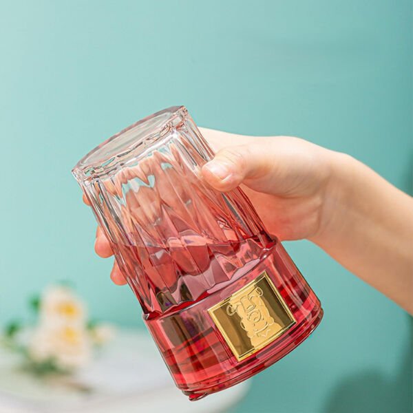 Pipetli Cam Bardak Şık Tasarımlı Fonksiyonel Ürün