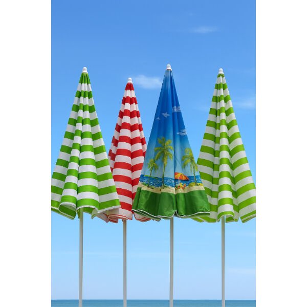 Plaj Şemsiyesi 240 CM Büyük Boy Şık Tasarımlı Fonksiyonel Ürün