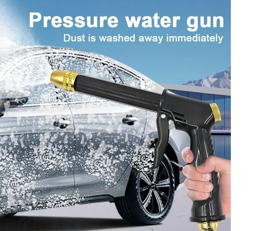 Ayarlanabilir Basınçlı Çok Fonksiyonlu Yıkama Tabancası Şık Tasarımlı Fonksiyonel Ürün