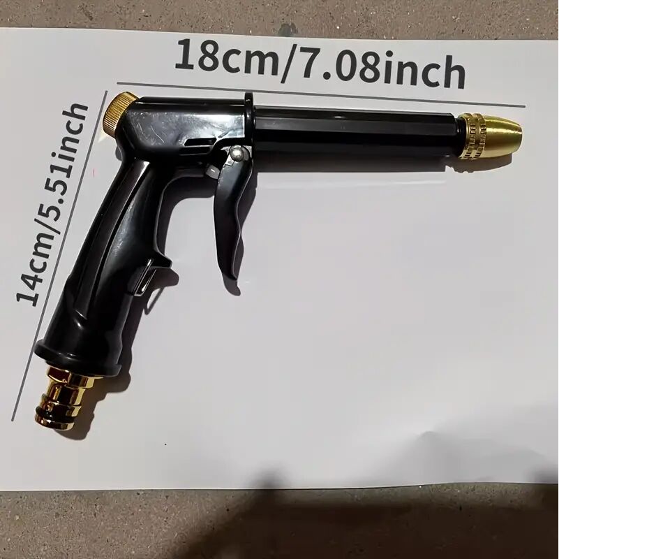 Ayarlanabilir Basınçlı Çok Fonksiyonlu Yıkama Tabancası Şık Tasarımlı Fonksiyonel Ürün