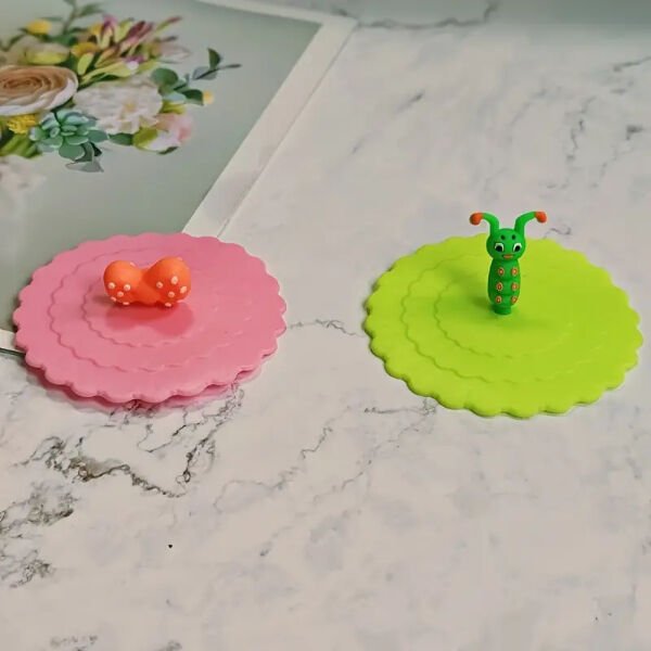 Silikon Bardak Kapağı Şık Tasarımlı Fonksiyonel Ürün