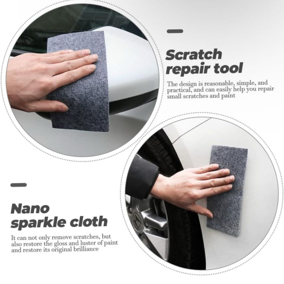 Çok Amaçlı Çizik Giderici Set Şık Tasarımlı Fonksiyonel Ürün